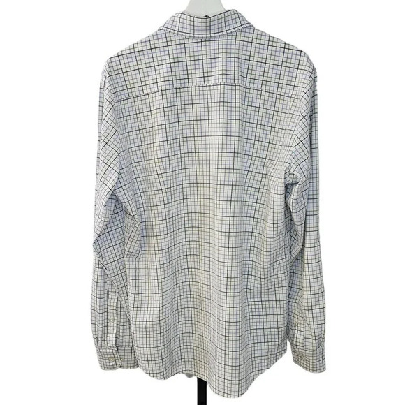 Mizzen+Main Mens Leeward Long Sleeve Button Down Shirt Size Large Trim Fit - Picture 2 of 8
